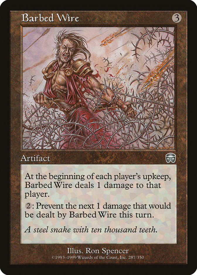 Barbed Wire [Mercadian Masques] | Devastation Store
