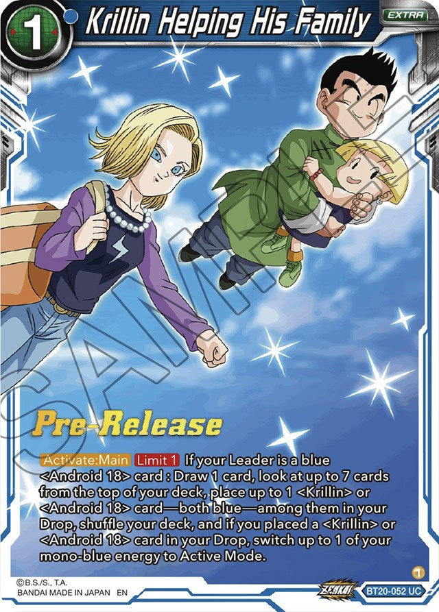 Krillin Helping His Family (BT20-052) [Power Absorbed Prerelease Promos] | Devastation Store