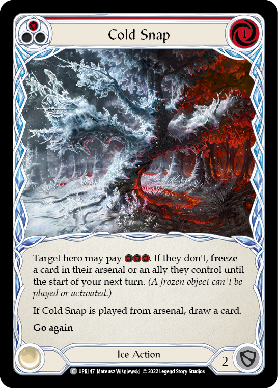 Cold Snap (Red) [UPR147] (Uprising) | Devastation Store
