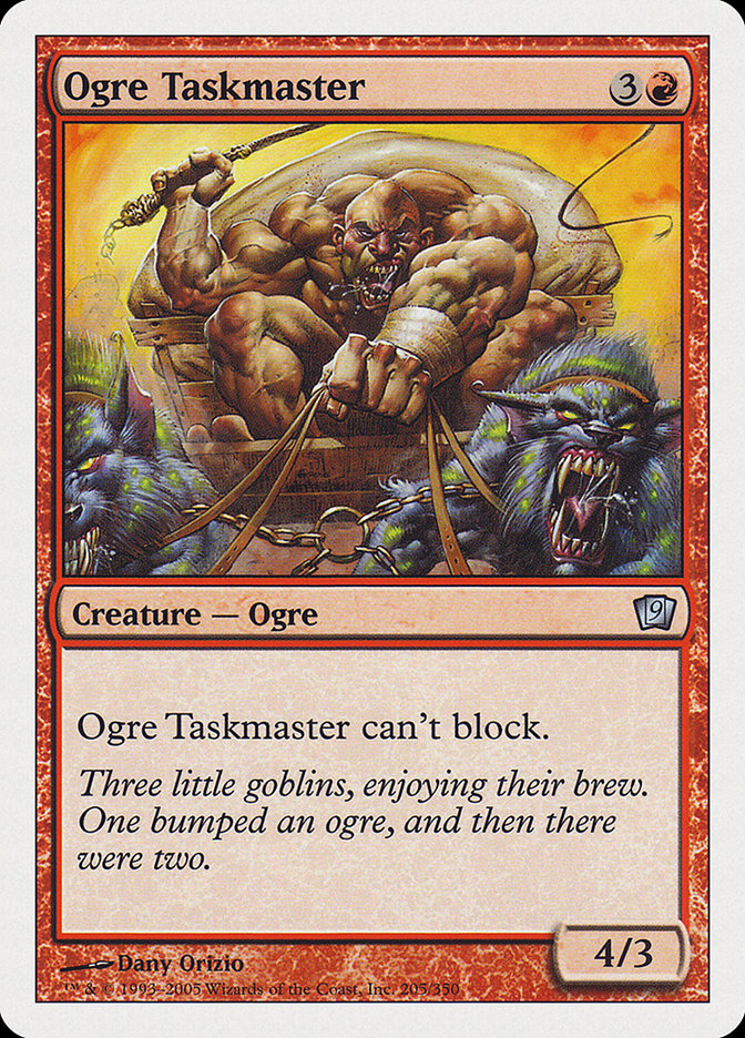 Ogre Taskmaster [Ninth Edition] | Devastation Store