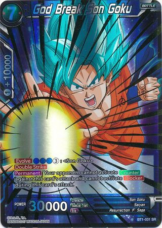 God Break Son Goku [BT1-031] | Devastation Store