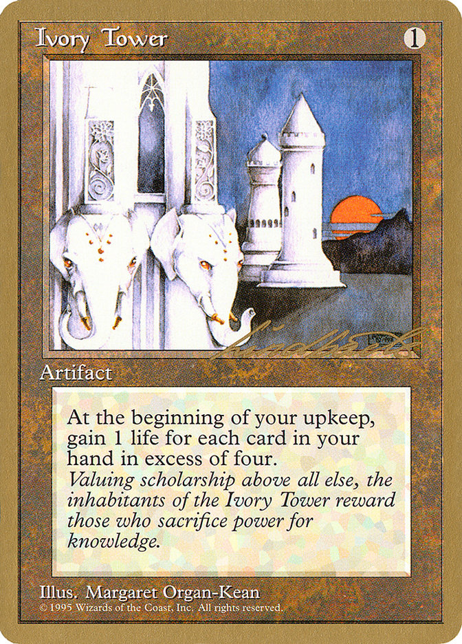 Ivory Tower (Leon Lindback) [Pro Tour Collector Set] | Devastation Store