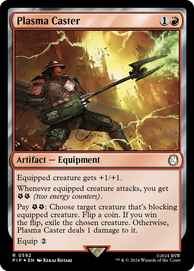 Plasma Caster (Surge Foil) [Fallout] | Devastation Store