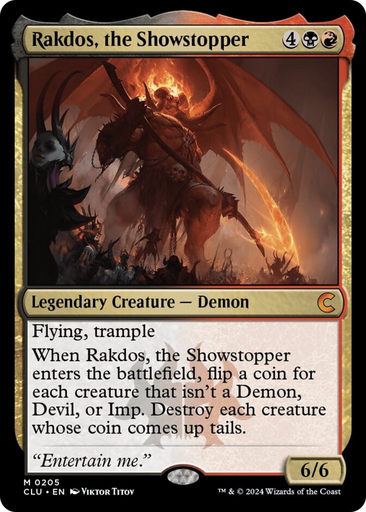 Rakdos, the Showstopper [Ravnica: Clue Edition] | Devastation Store