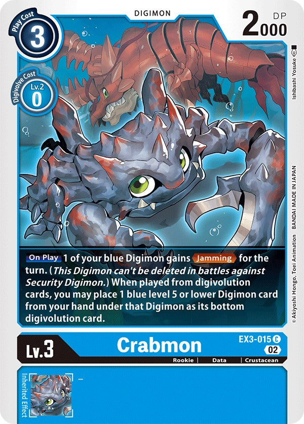 Crabmon [EX3-015] [Draconic Roar] | Devastation Store