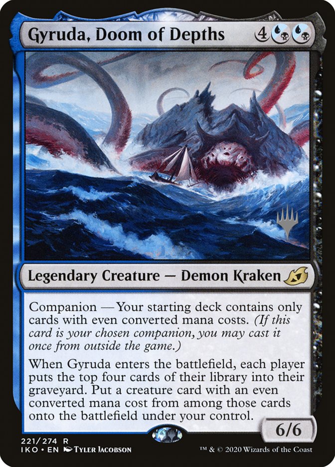Gyruda, Doom of Depths (Promo Pack) [Ikoria: Lair of Behemoths Promos] | Devastation Store