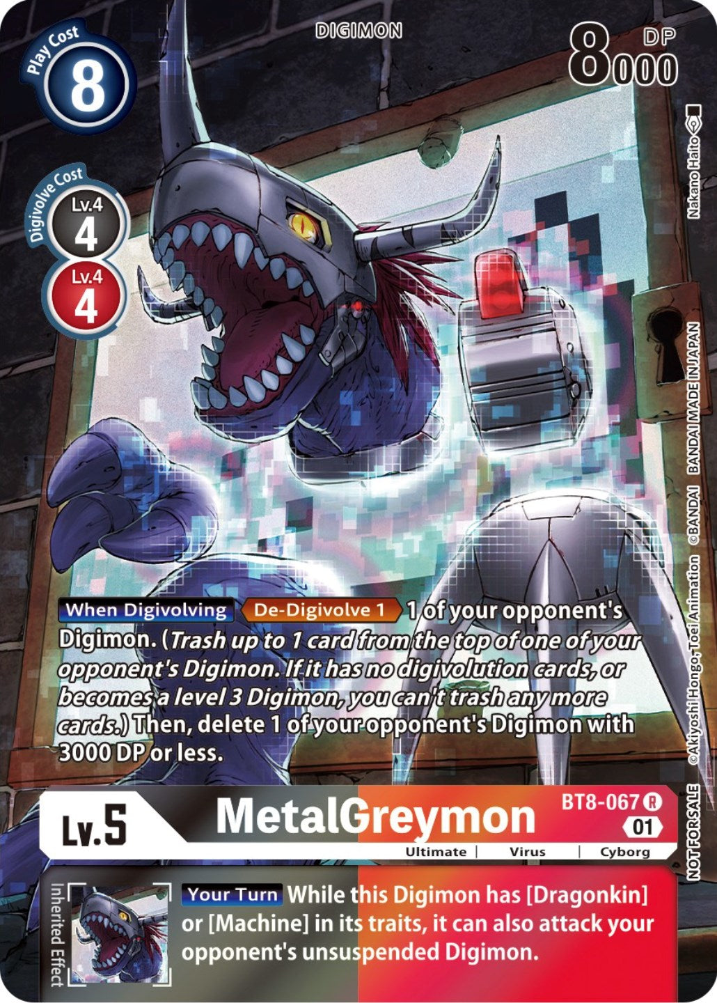 MetalGreymon [BT8-067] (25th Special Memorial Pack) [New Awakening Promos] | Devastation Store