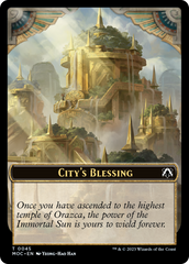 Butterfly // City's Blessing Double-Sided Token [March of the Machine Commander Tokens] | Devastation Store