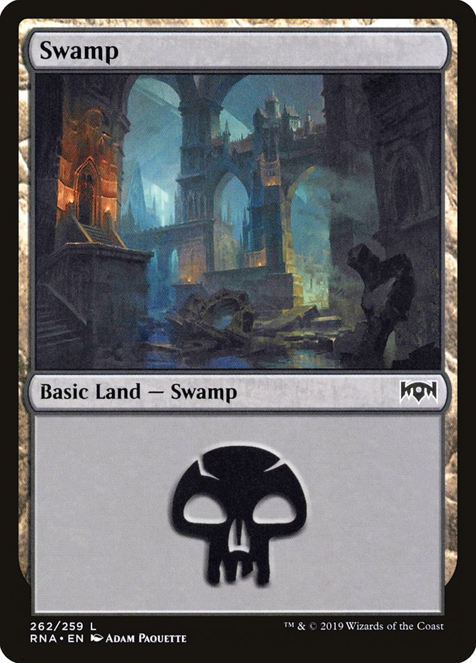 Swamp (262) [Ravnica Allegiance] | Devastation Store