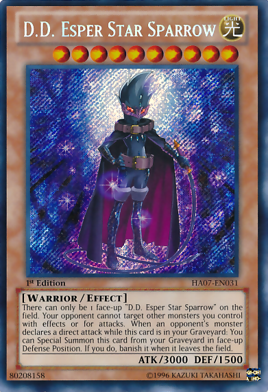 D.D. Esper Star Sparrow [HA07-EN031] Secret Rare | Devastation Store