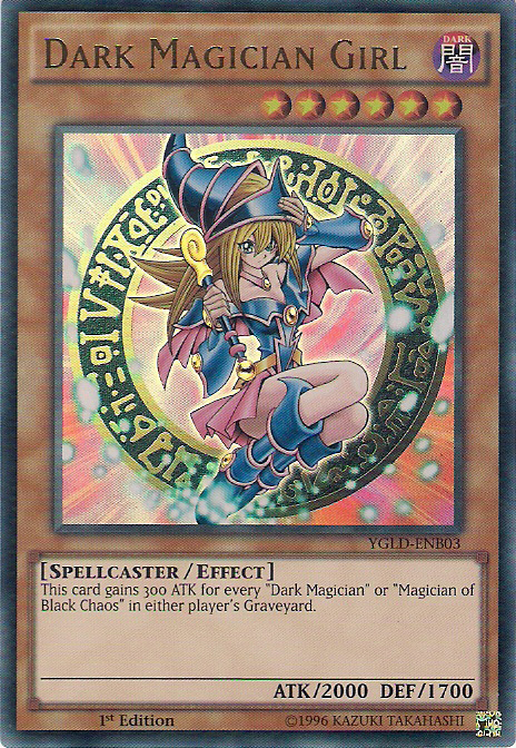 Dark Magician Girl [YGLD-ENB03] Ultra Rare | Devastation Store