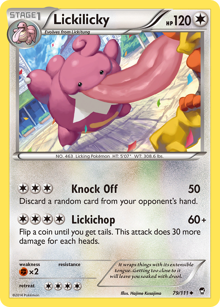 Lickilicky (79/111) [XY: Furious Fists] | Devastation Store