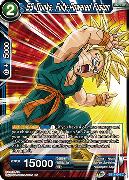 SS Trunks, Fully-Powered Fusion (BT14-044) [Cross Spirits] | Devastation Store