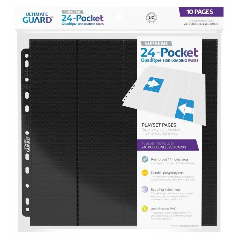 24-Pocket QuadRow™ Side-Loading Pages (10) - Devastation Store | Devastation Store