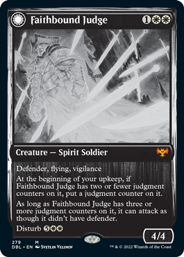 Faithbound Judge // Sinner's Judgment [Innistrad: Double Feature] | Devastation Store