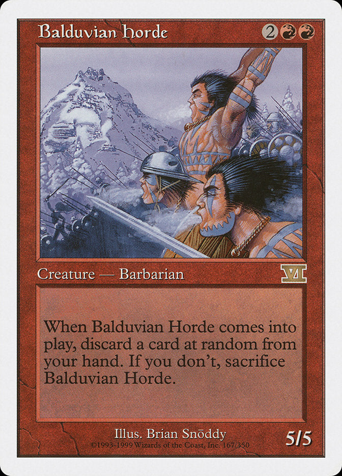 Balduvian Horde [Classic Sixth Edition] - Devastation Store | Devastation Store
