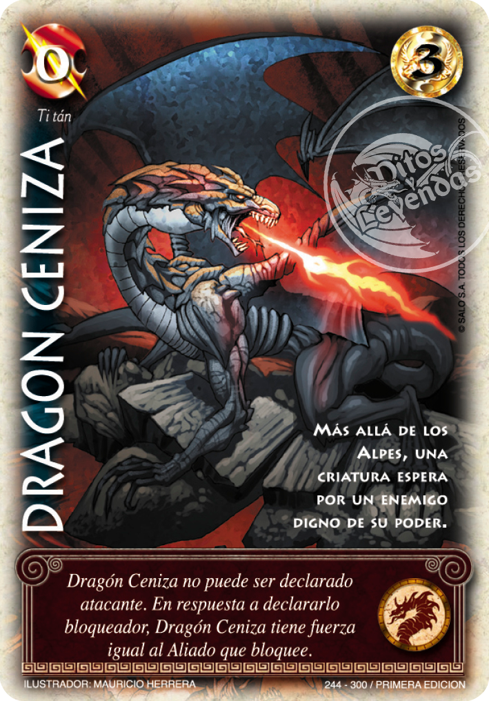 Dragón Ceniza, Leyendas - Devastation Store | Devastation Store