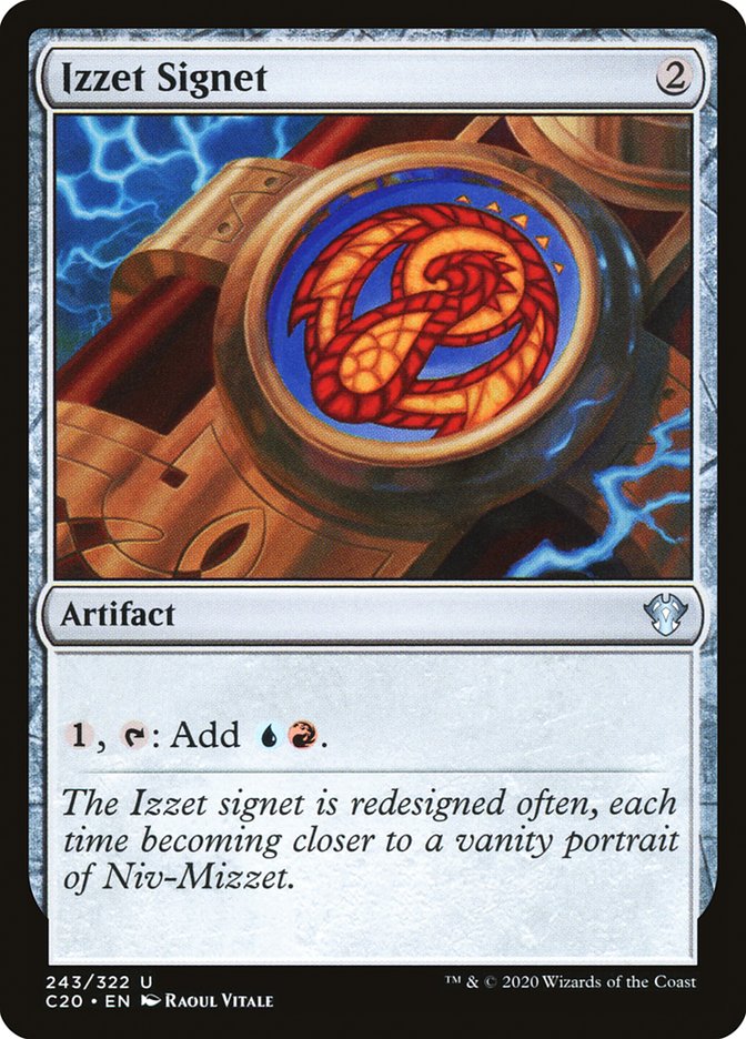 Izzet Signet [Commander 2020] | Devastation Store