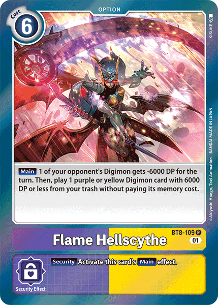 Flame Hellscythe [BT8-109] [New Awakening] | Devastation Store
