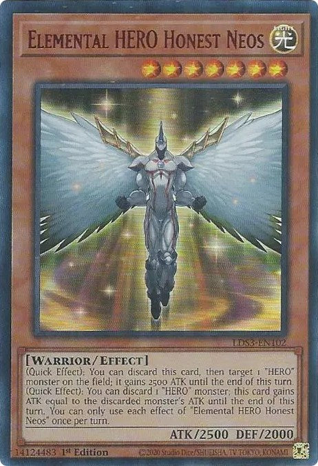 Elemental HERO Honest Neos (Red) [LDS3-EN102] Ultra Rare | Devastation Store