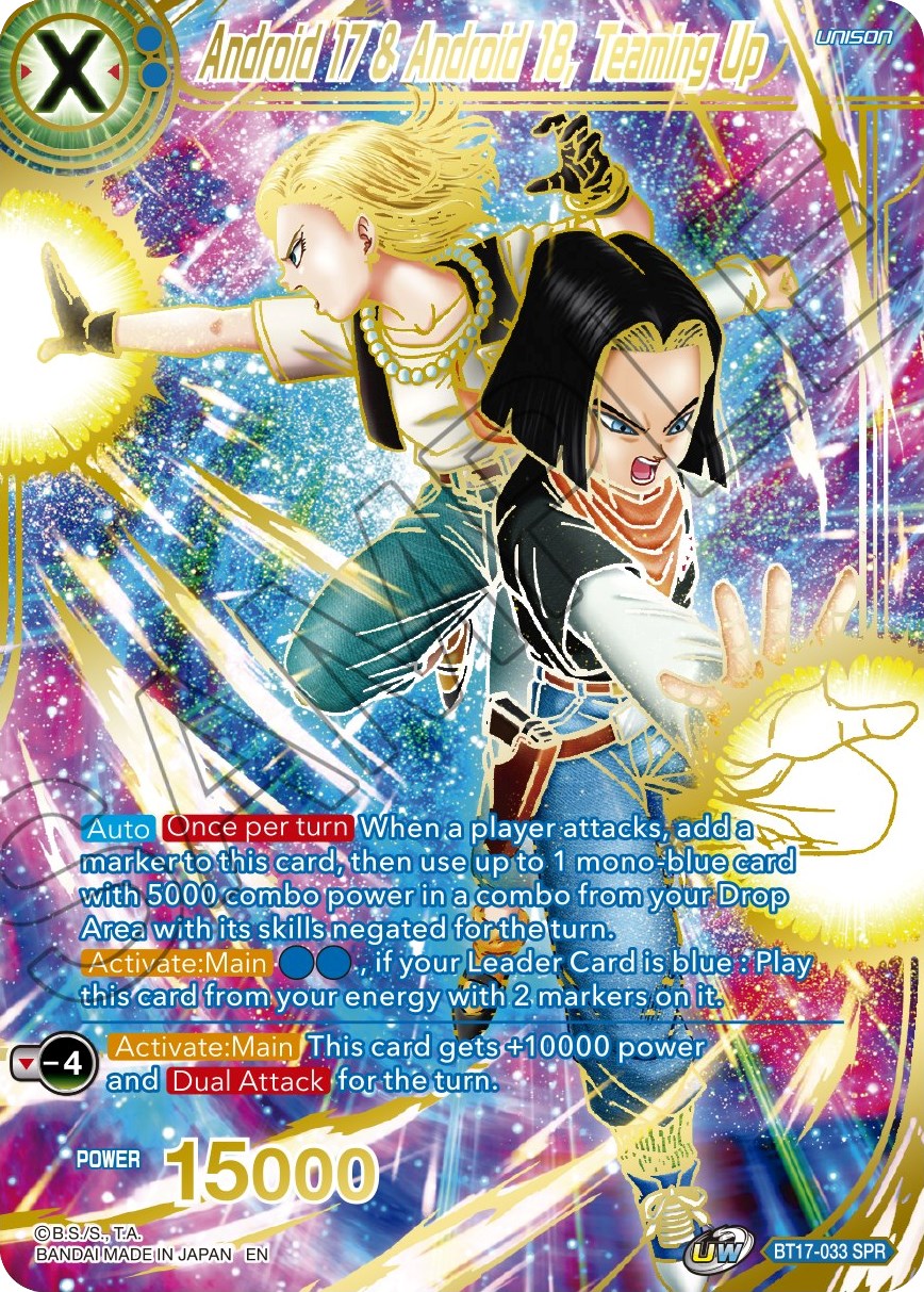 Android 17 & Android 18, Teaming Up (SPR) (BT17-033) [Ultimate Squad] | Devastation Store