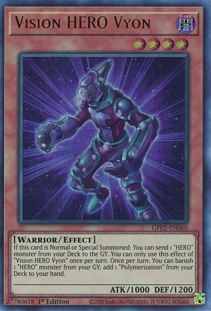 Vision HERO Vyon [GFP2-EN060] Ultra Rare | Devastation Store