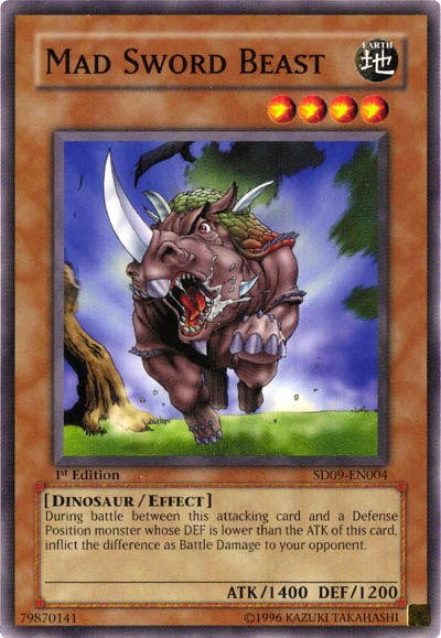 Mad Sword Beast [SD09-EN004] Common | Devastation Store