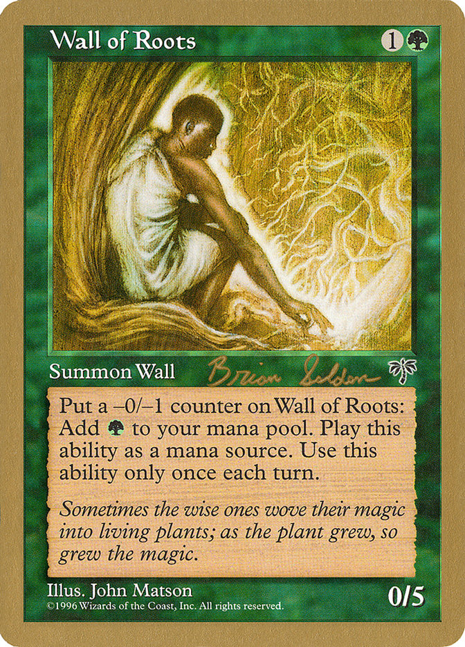 Wall of Roots (Brian Selden) [World Championship Decks 1998] | Devastation Store