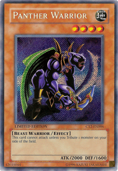 Panther Warrior [CT2-EN006] Secret Rare | Devastation Store