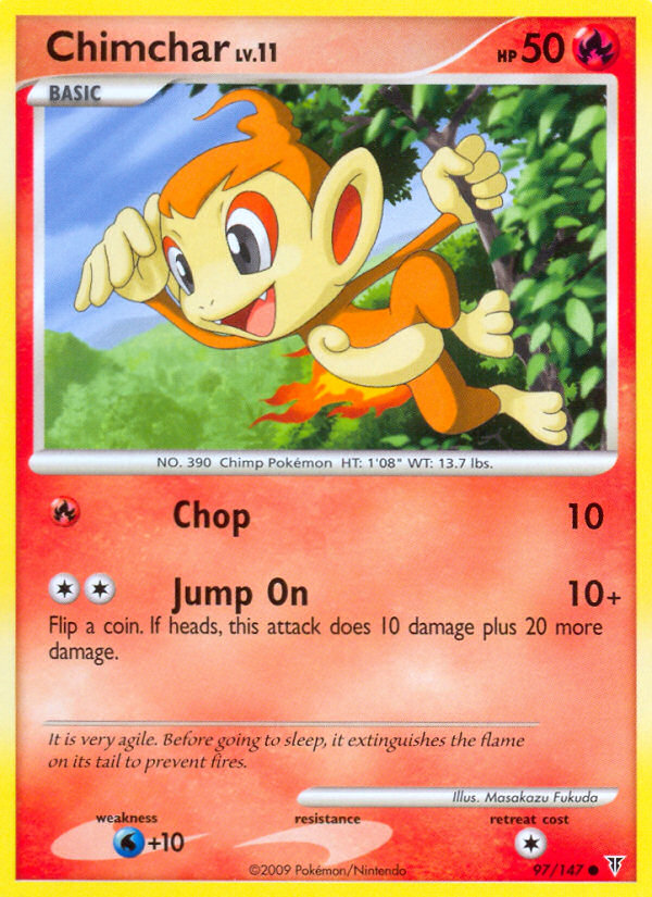 Chimchar (97/147) [Platinum: Supreme Victors] | Devastation Store