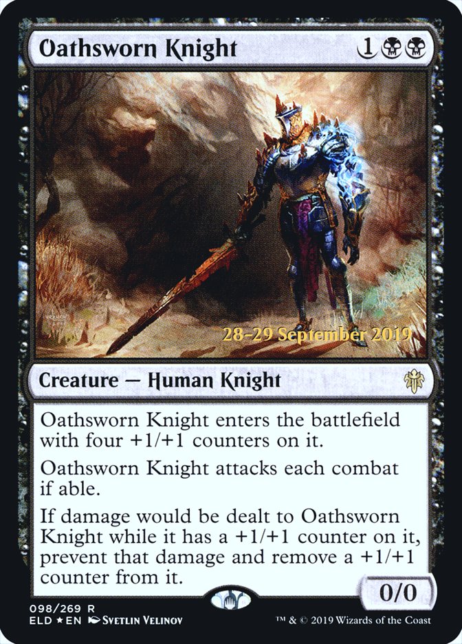 Oathsworn Knight  [Throne of Eldraine Prerelease Promos] | Devastation Store