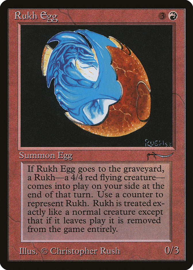 Rukh Egg (Dark Mana Cost) [Arabian Nights] | Devastation Store