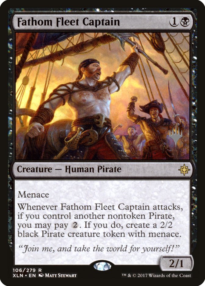 Fathom Fleet Captain (Promo Pack) [Ixalan Promos] | Devastation Store