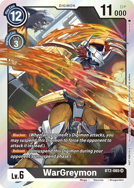 WarGreymon [BT2-065] (Alternative Art - Box Topper) [Classic Collection] | Devastation Store