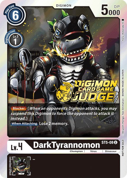 DarkTyrannomon [ST5-08] (Judge Pack 1) [Starter Deck: Machine Black Promos] | Devastation Store