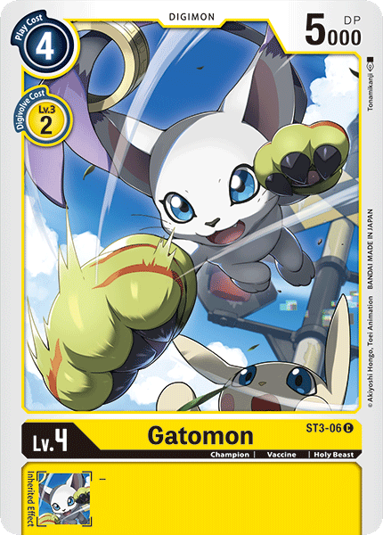 Gatomon [ST3-06] [Starter Deck: Heaven's Yellow] | Devastation Store