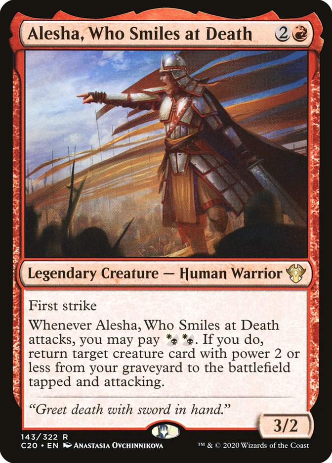 Alesha, Who Smiles at Death [Commander 2020] | Devastation Store