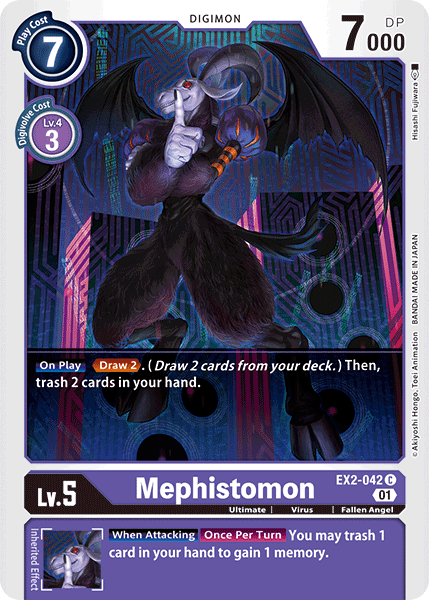 Mephistomon [EX2-042] [Digital Hazard] | Devastation Store