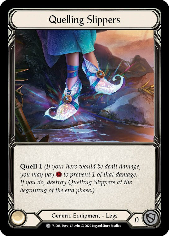 Quelling Slippers [FAI006] (Uprising Fai Blitz Deck) | Devastation Store