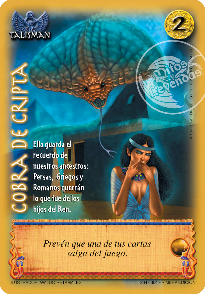 Cobra de Cripta, Leyendas - Devastation Store | Devastation Store