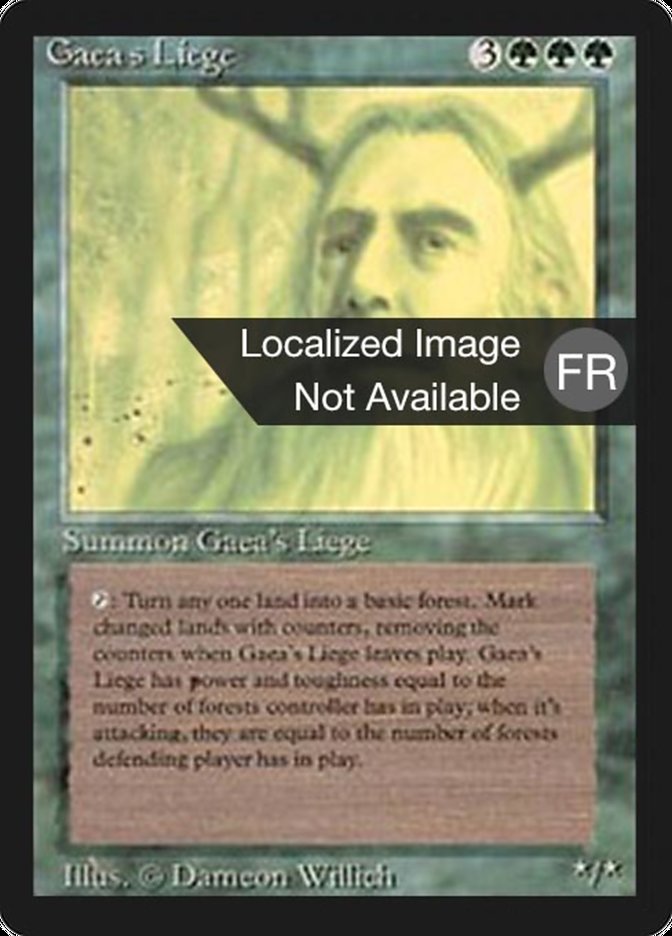 Gaea's Liege [Foreign Black Border] | Devastation Store