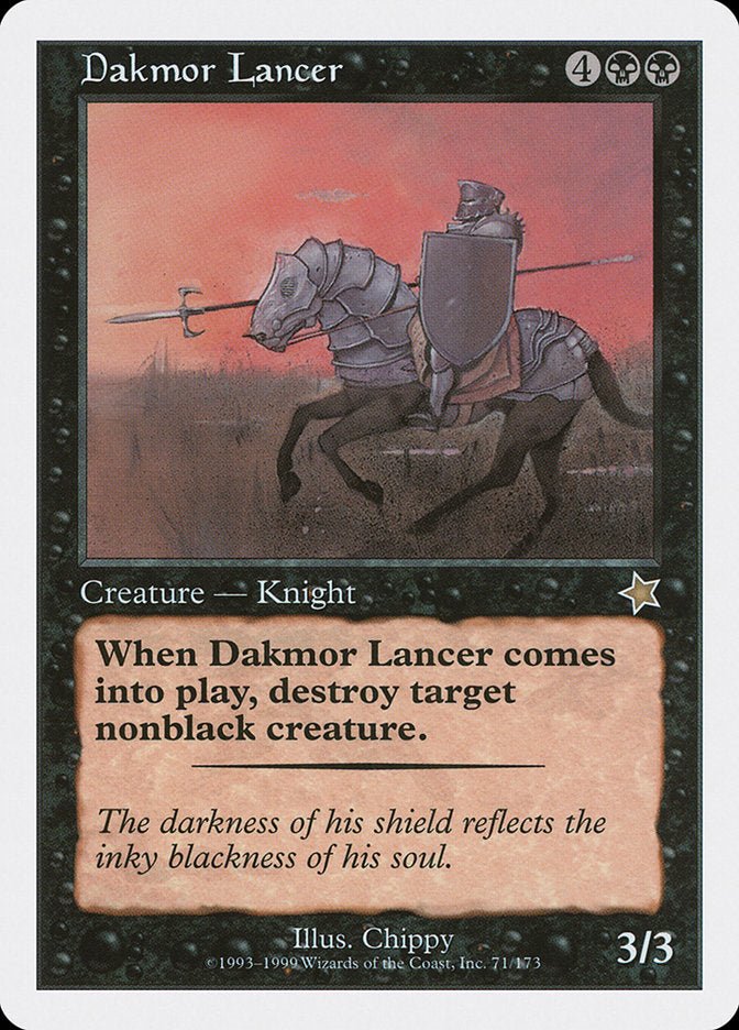 Dakmor Lancer [Starter 1999] | Devastation Store