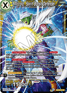 Piccolo, Spirit Boost Defender [EX18-01] | Devastation Store