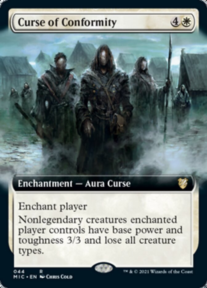 Curse of Conformity (Extended) [Innistrad: Midnight Hunt Commander] | Devastation Store