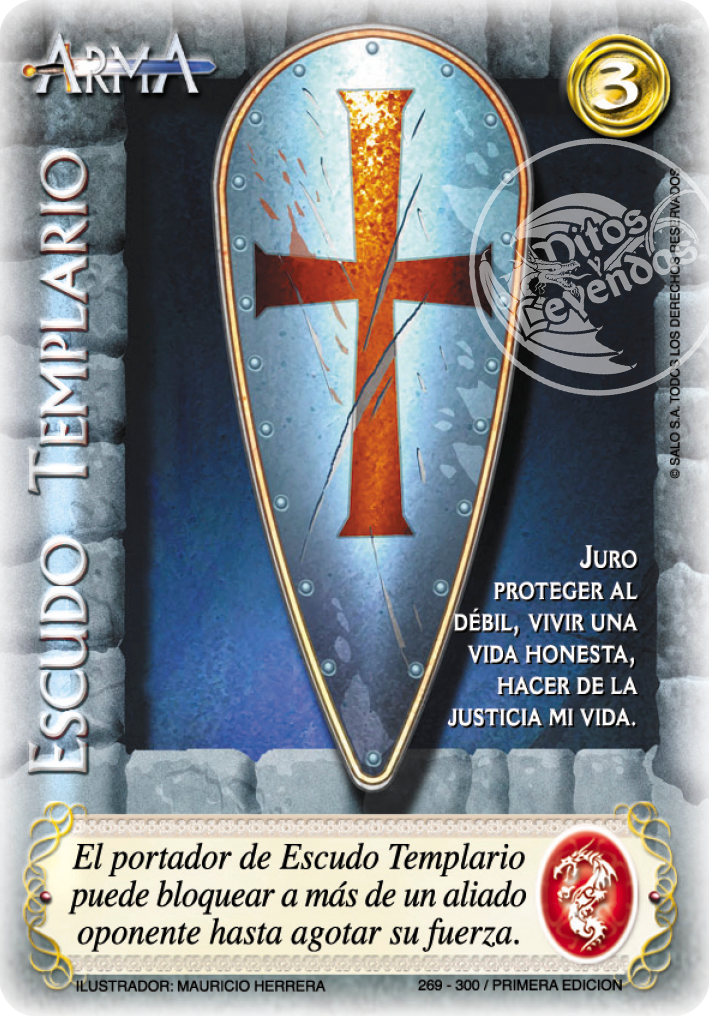 Escudo Templario, Leyendas - Devastation Store | Devastation Store
