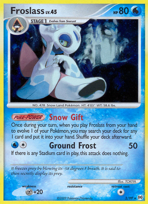 Froslass (2/99) [Platinum: Arceus] | Devastation Store