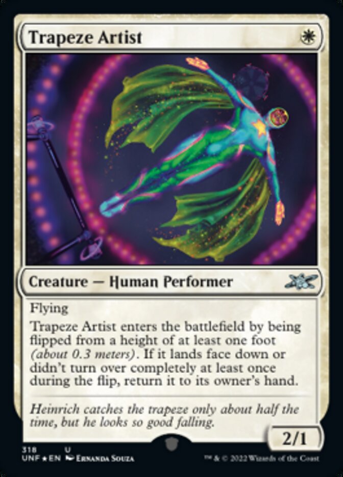 Trapeze Artist (Galaxy Foil) [Unfinity] | Devastation Store