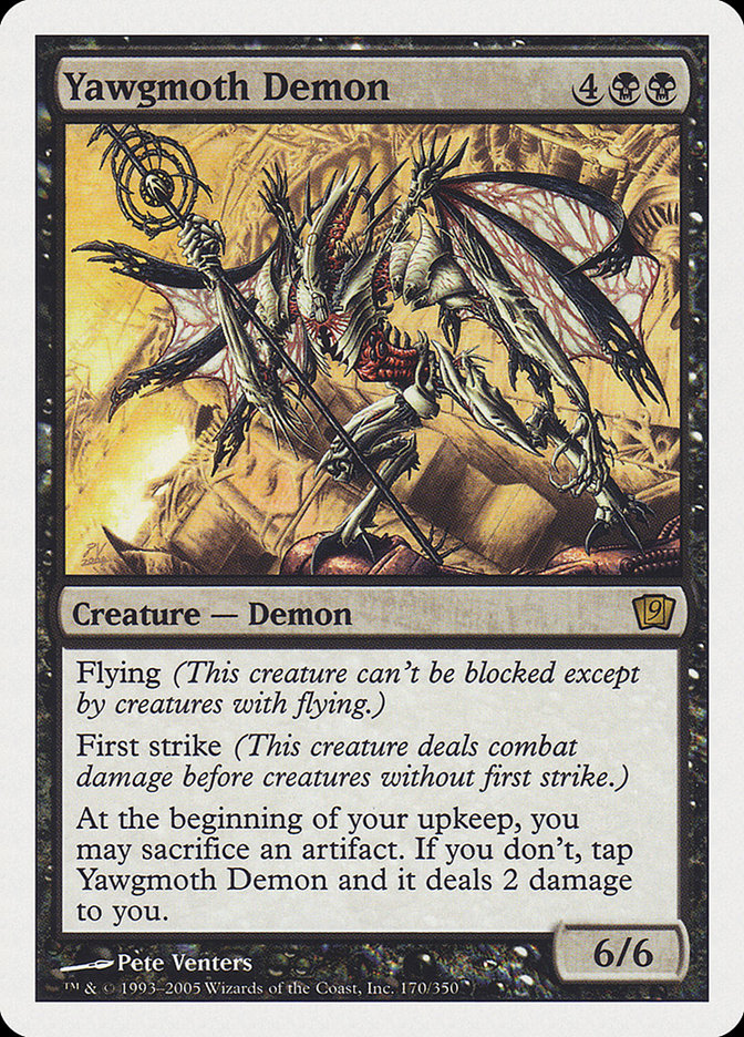 Yawgmoth Demon [Ninth Edition] - Devastation Store | Devastation Store