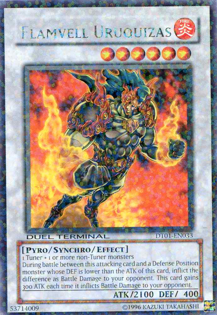 Flamvell Uruquizas [DT01-EN033] Rare | Devastation Store