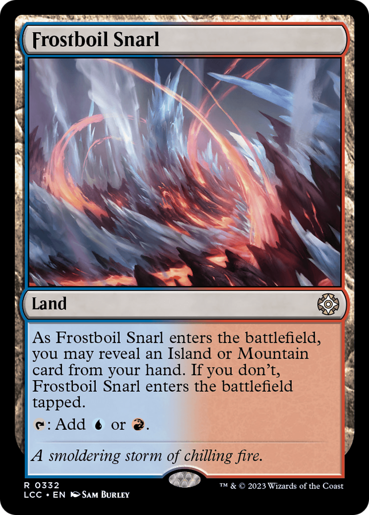 Frostboil Snarl [The Lost Caverns of Ixalan Commander] | Devastation Store